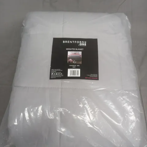 SEALED BRENTFORDS BY OHS WEIGHTED BLANKET - 150X200CM 8KG