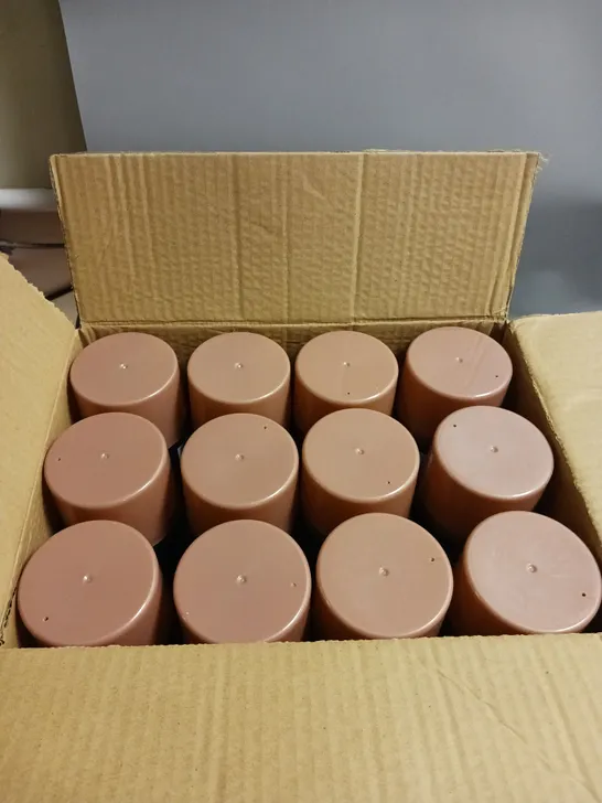 LOT OF 12 PAINT FACTORY METALLIC ROSE GOLD SPRAY PAINT 400ML PER CAN