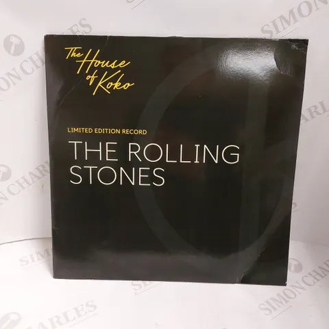 THE ROLLING STONE `THE HOUSE OF KOKO` LIMITED EDITION VINYL