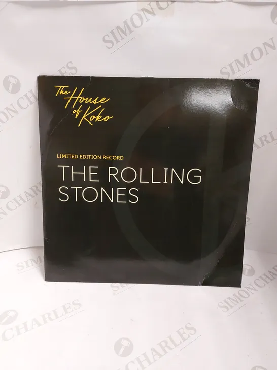 THE ROLLING STONE `THE HOUSE OF KOKO` LIMITED EDITION VINYL