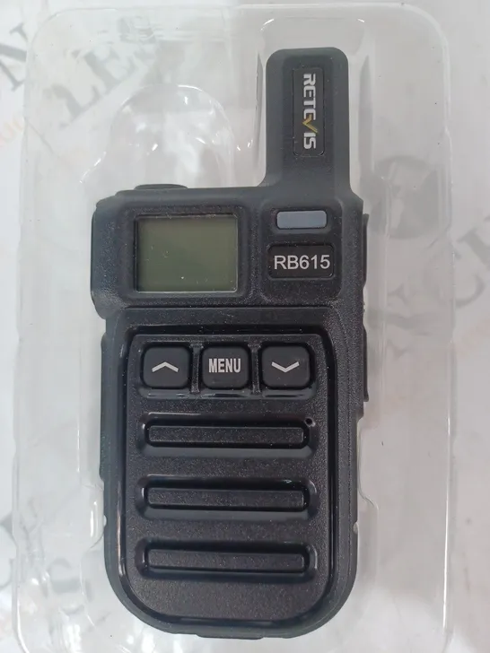 BOXED RETEVIS TWO WAY RADIO RB615