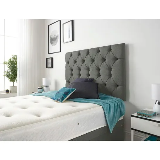 BOXED COPPLE DIVAN BED BASE GREY (3 BOXES)