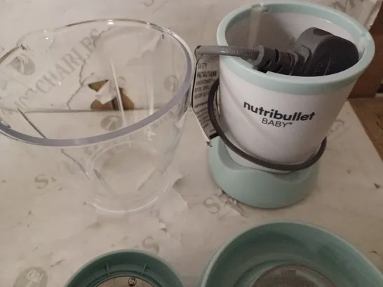 NUTRIBULLET BABY FOOD MAKER