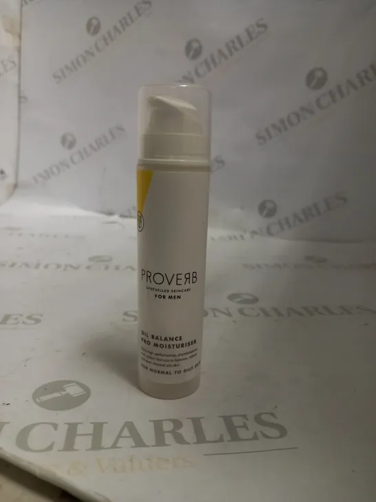 PROVERB LIFE FUELLED SKINCARE FOR MEN OIL BALANCE PRO MOISTURISER