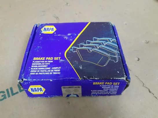 NAPA BRAKE PAD SET NBP1230