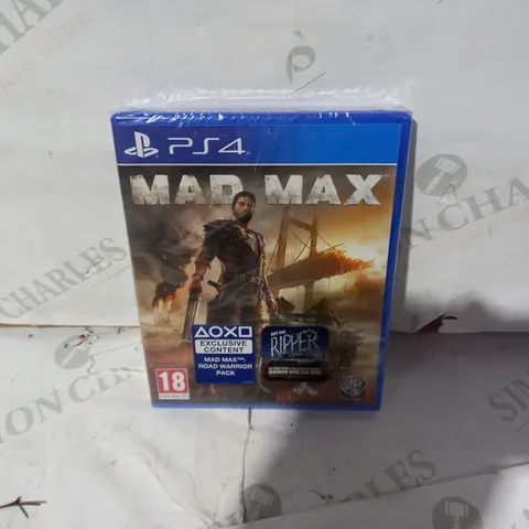 BRAND NEW PS4 MAD MAX GAME