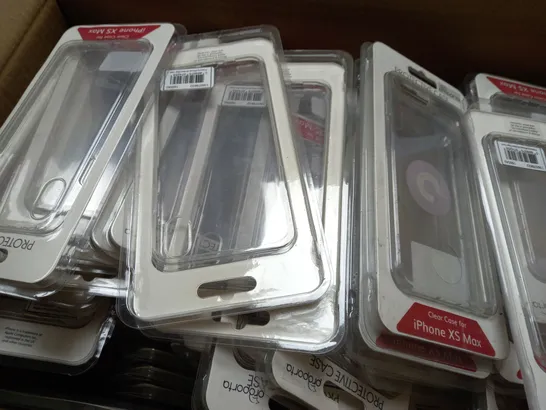 APPROXIMATELY 100 BOXED PROPORTA CLEAR PROTECTIVE CASE FOR IPHONE XS MAX