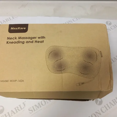 BOXED MAX KARE NECK MASSAGER WITH KNEADING AND HEAT XKMP-142A