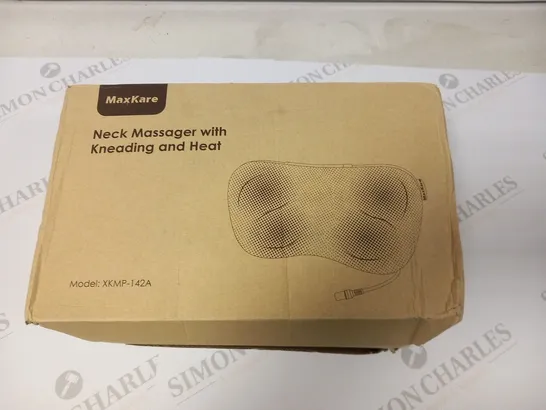 BOXED MAX KARE NECK MASSAGER WITH KNEADING AND HEAT XKMP-142A