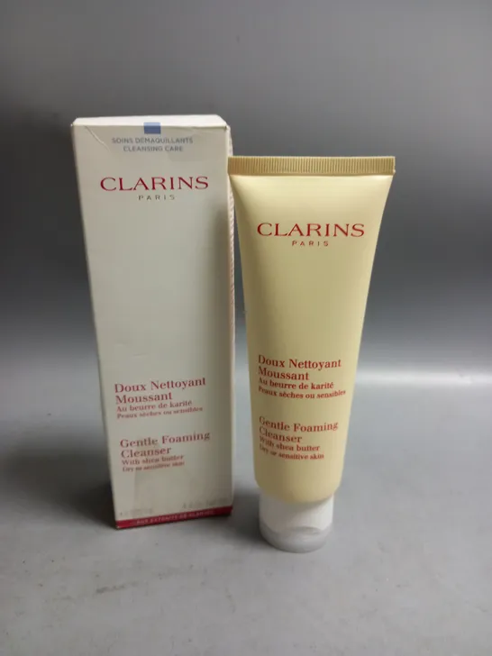 BOXED CLARINS GENTLE FOAMING CLEANSER 125ML