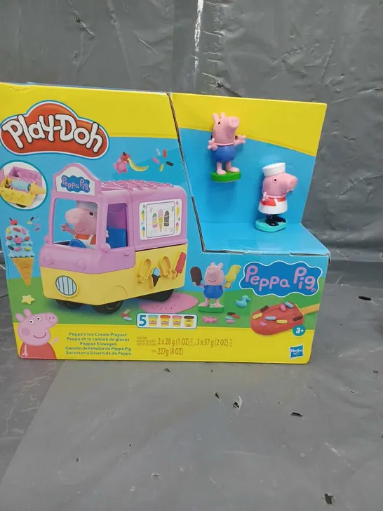 BOXED PLAY-DOH PEPPA'S ICE CREAM PLAY-SET RRP £21.99