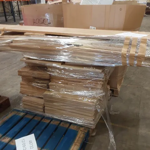 PALLET OF ASSORTED BATHROOM PANELS FOR BATHROOM FURNITURE AND BATHROOMS 