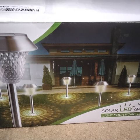 BOXED SOLAR PATHWAY LIGHTS 