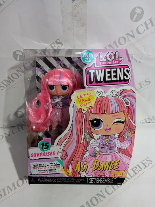 BOXED L.O.L. SURPRISE TWEENS SERIES 4 DOLL - ALI DANCE