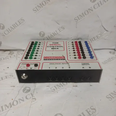 COMMOTION TECHNOLOGY THE SERIAL CONTROL BOX