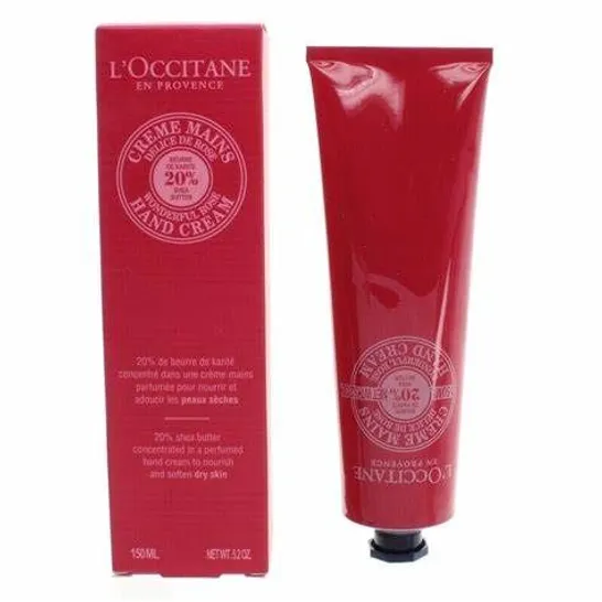 LOCCITANE WONDERFUL ROSE HAND CREAM 150ML