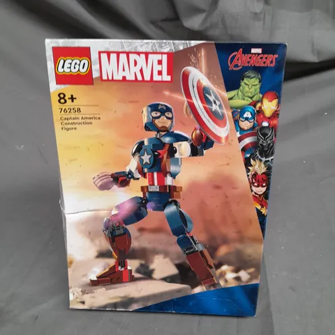 LEGO MARVEL CAPTAIN AMERICA CONSTRUCTION FIGURE - 76258 - 8+