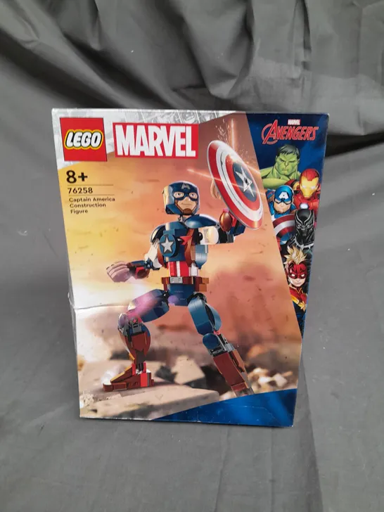 LEGO MARVEL CAPTAIN AMERICA CONSTRUCTION FIGURE - 76258 - 8+