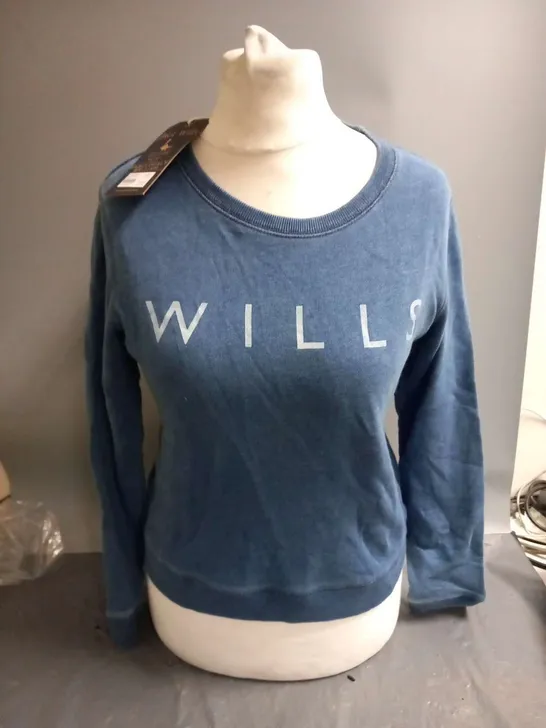 JACK WILLS PULLBOROUGH SWEATSHIRT SIZE 8