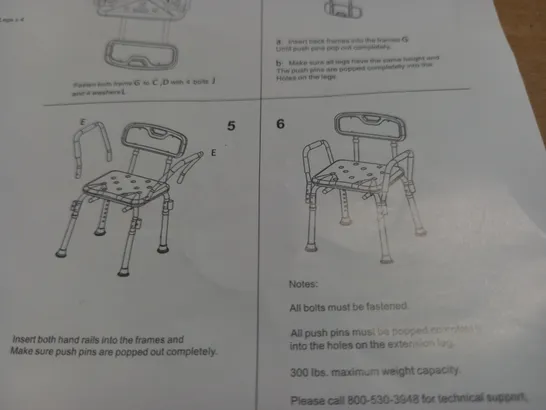 BOXED COLLAPSIBLE CHAIR