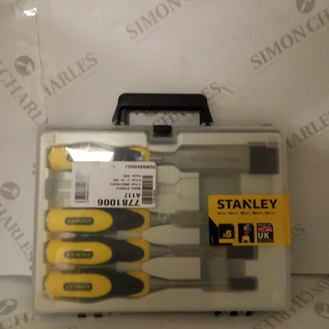 STANLEY 216885 DYNAGRIP CHISEL WITH STRIKE CAP SET