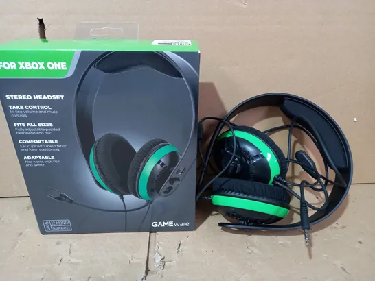 LOT OF 2 GAMEWARE STEREO HEADSETS FOR XBOX ONE