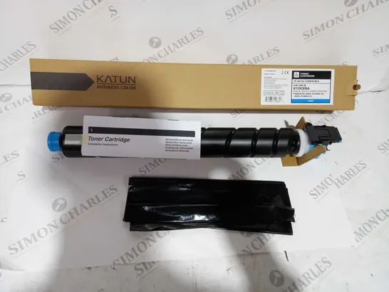 BOXED KATUN BUSINESS COLOR TONER CARTRIDGE (CYAN) WITH INSTRUCTIONS. TK-8515 COMPATIBLE , FOR USE WITH KYOCERA PRINTERS