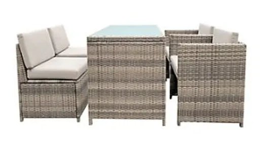 SORON WICKER DINING SET