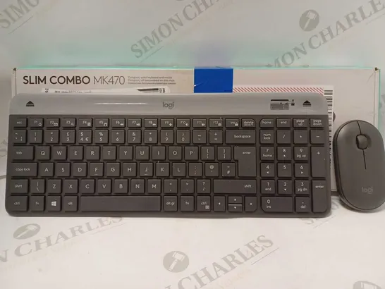 LOGITECH MK470 SLIM WIRELESS KEYBOARD & MOUSE