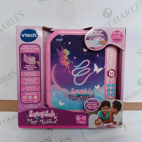 VTECH SECRET SAFE MAGIC NOTEBOOK - 6-11 YEARS