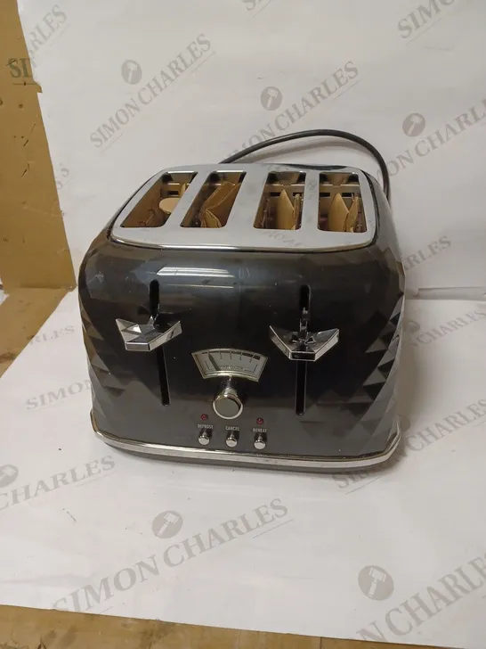 DE'LONGHI BRILLANTE CTJ4003BK 4-SLICE TOASTER