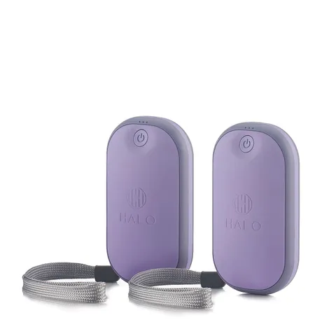 HALO SET OF 2 5,200MAH HAND WARMERS W/ USB PORTABLE POWER BANK