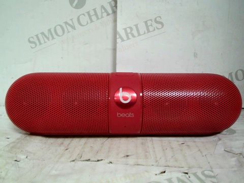 BEATS PILL SPEAKER - MODEL B0513 - RED 