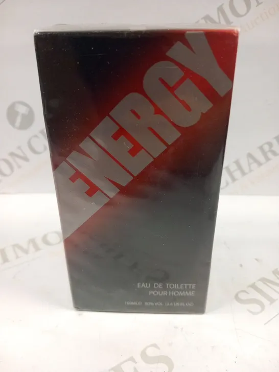 BOXED AND SEALED ENERGY EAU DE TOILETTE POUR HOME 100ML