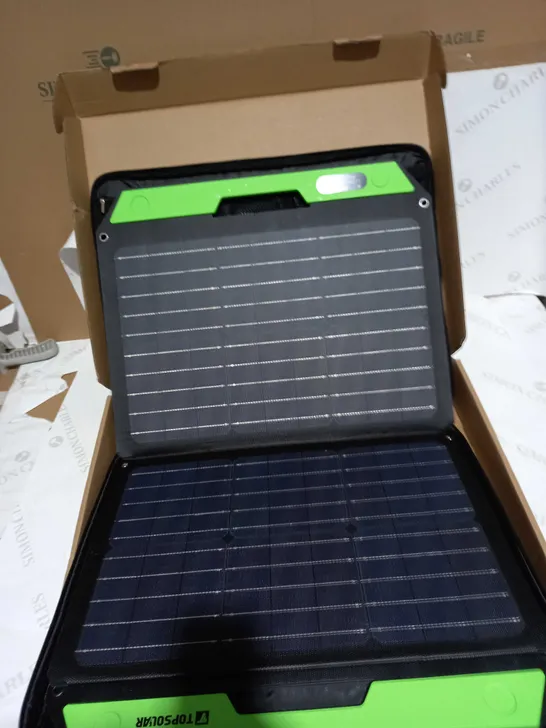 TOP SOLAR 120W SOLAR CHARGER 