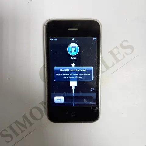 APPLE IPHONE 3G, 8GB, BLACK (A1241)