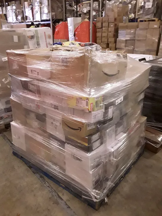 PALLET OF APPROXIMATELY 100 ASSORTED HOUSEHOLD & ELECTRICAL ITEMS INCLUDING