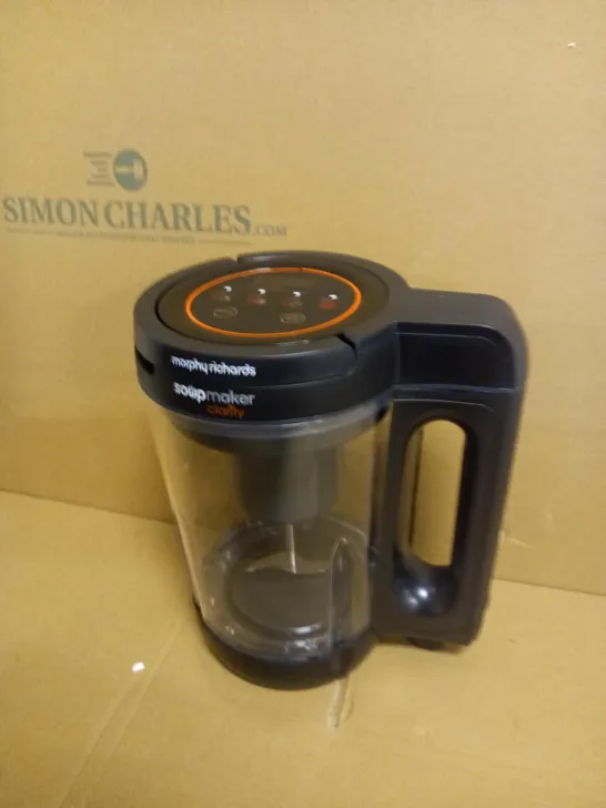 MORPHY RICHARDS CLARITY SOUP MAKER