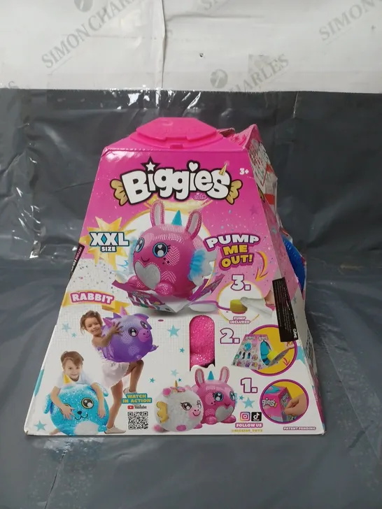 BIGGIES XXL SIZE PUMP UP TOY PINK