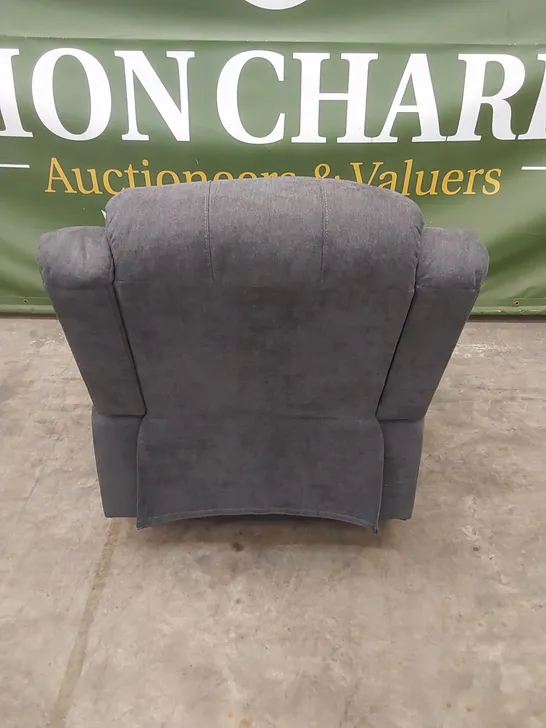 QUALITY DESIGNER SORRENTO FABRIC UPHOLSTERED MANUAL RECLINER ARM CHAIR 