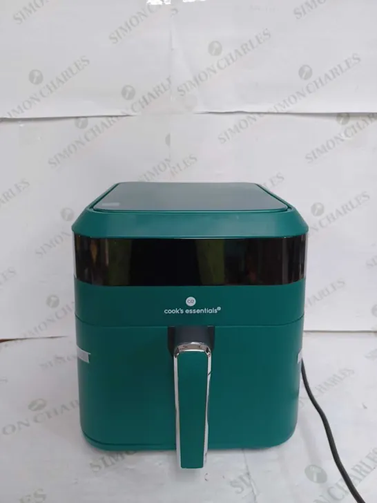 COOKS ESSENTIALS AIR FRYER - EMERALD