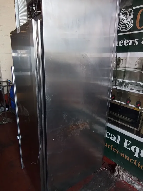 COMMERCIAL ONE DOOR STAINLESS FOOD REFRIGERATION UNIT 