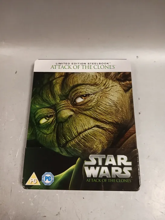 STAR WARS ATTACK OF THE CLONES LIMITED EDITION STEELBOOK BLU-RAY 