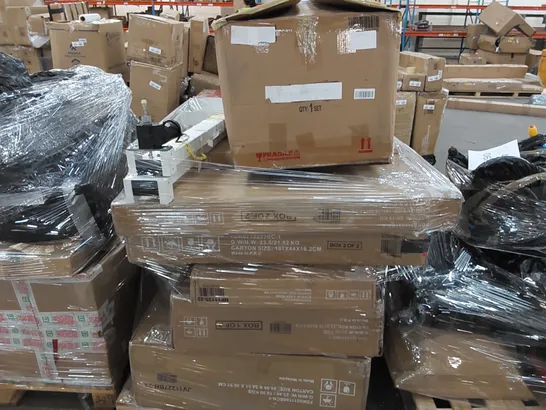 PALLET OF ASSORTED FURNITURE PARTS/CONSUMER PRODUCTS 