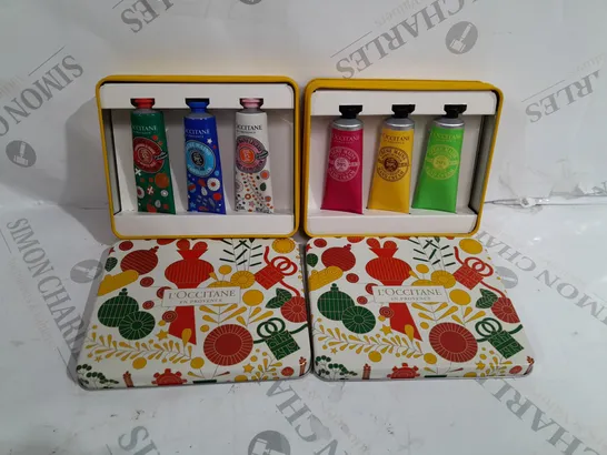 L'OCCITANE SHEA HOLIDAY HAND CREAM TIN DUO