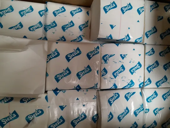 BOXED SIESTA SET OF APPROXIMATELY 35 SMALL PACKS OF TOILET TISSUE