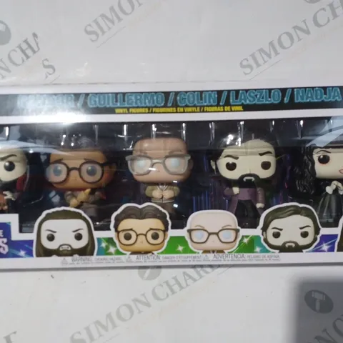 BOXED FUNKO POP TELEVISION - WHAT WE DO IN THE SHADOWS PACK OF 5 COLLECTIBLE VINYL FIGURES