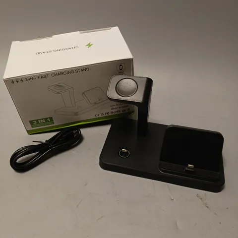 BOXED UNBRANDED 3-IN-1 FAST CHARGING STAND 