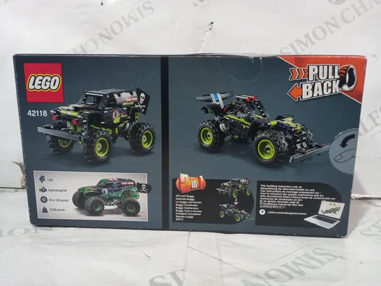 LEGO TECHNIC 42118 2-IN-1 MONSTER JAM GRAVE DIGGER