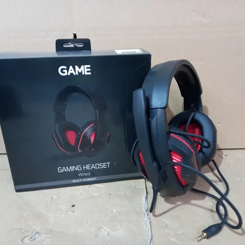 LOT OF 2 DESIGNER WIRED MULTI-FORMAT GAMING HEADSETS